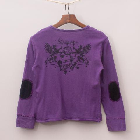 IKKS Purple Long Sleeve