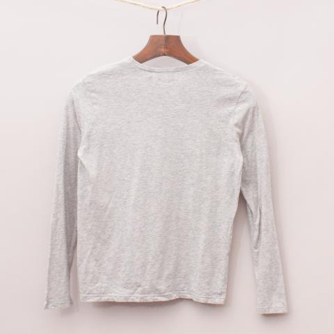 IKKS Grey Long Sleeve 