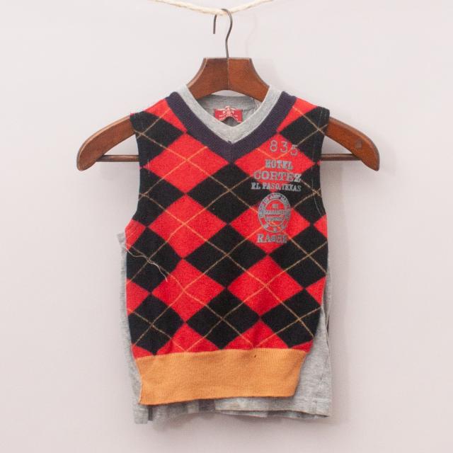 Rare Argyle Vest