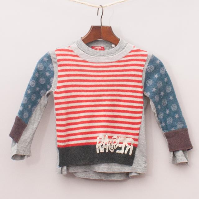 Rare Striped and Detailed Jumper