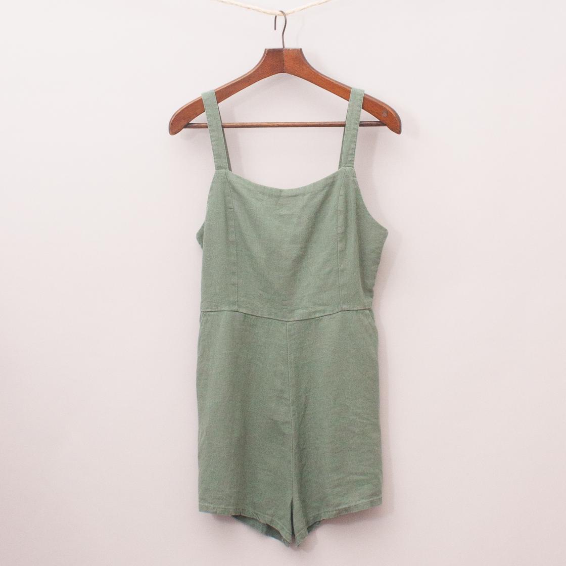 Seed Linen Blend Playsuit