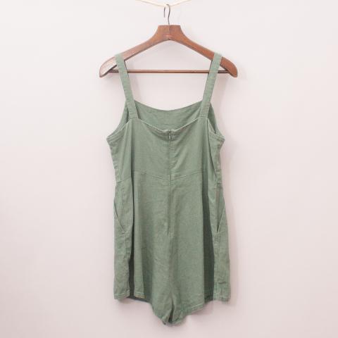 Seed Linen Blend Playsuit