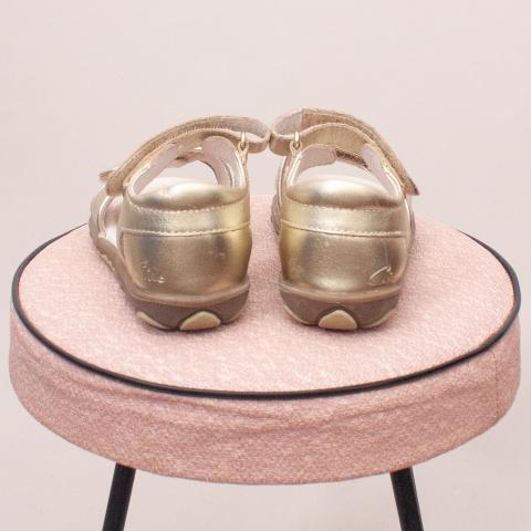 Ciao Gold Sandals - Size EU 24 (Age 1-2Yrs Approx.)