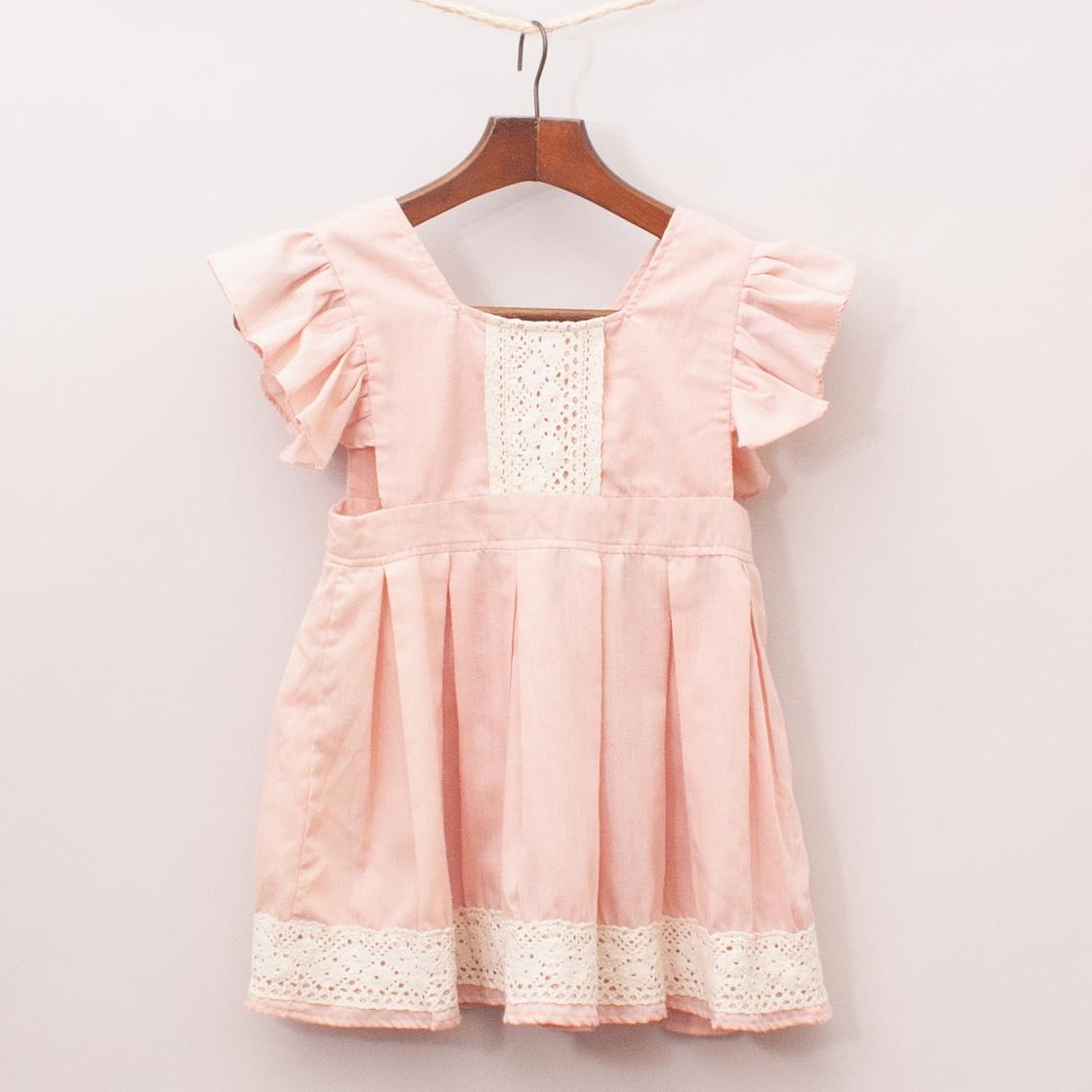 Pastel Pink Pinafore