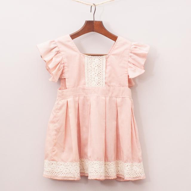 Pastel Pink Pinafore