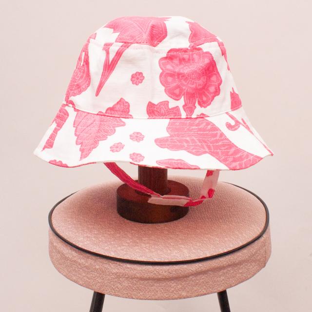 Country Road Patterned Sun Hat - Size 12-24Mths Approx. 