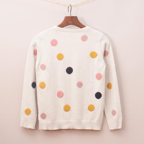 Milkshake Polka Dot Jumper