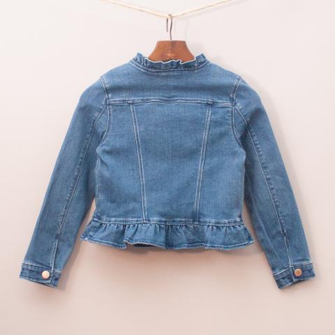 Country Road Ruffle Denim Jacket