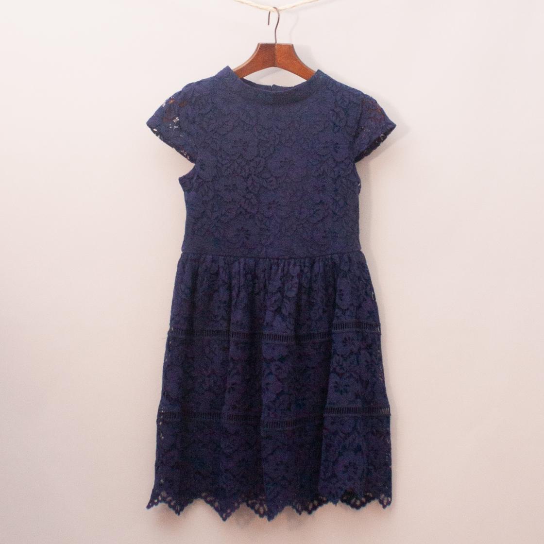 Origami Lace Dress