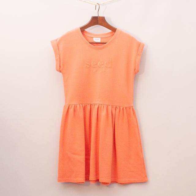 Seed Orange Dress 