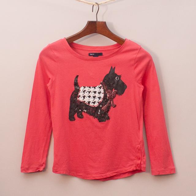 Gap Scottie Dog Long Sleeve