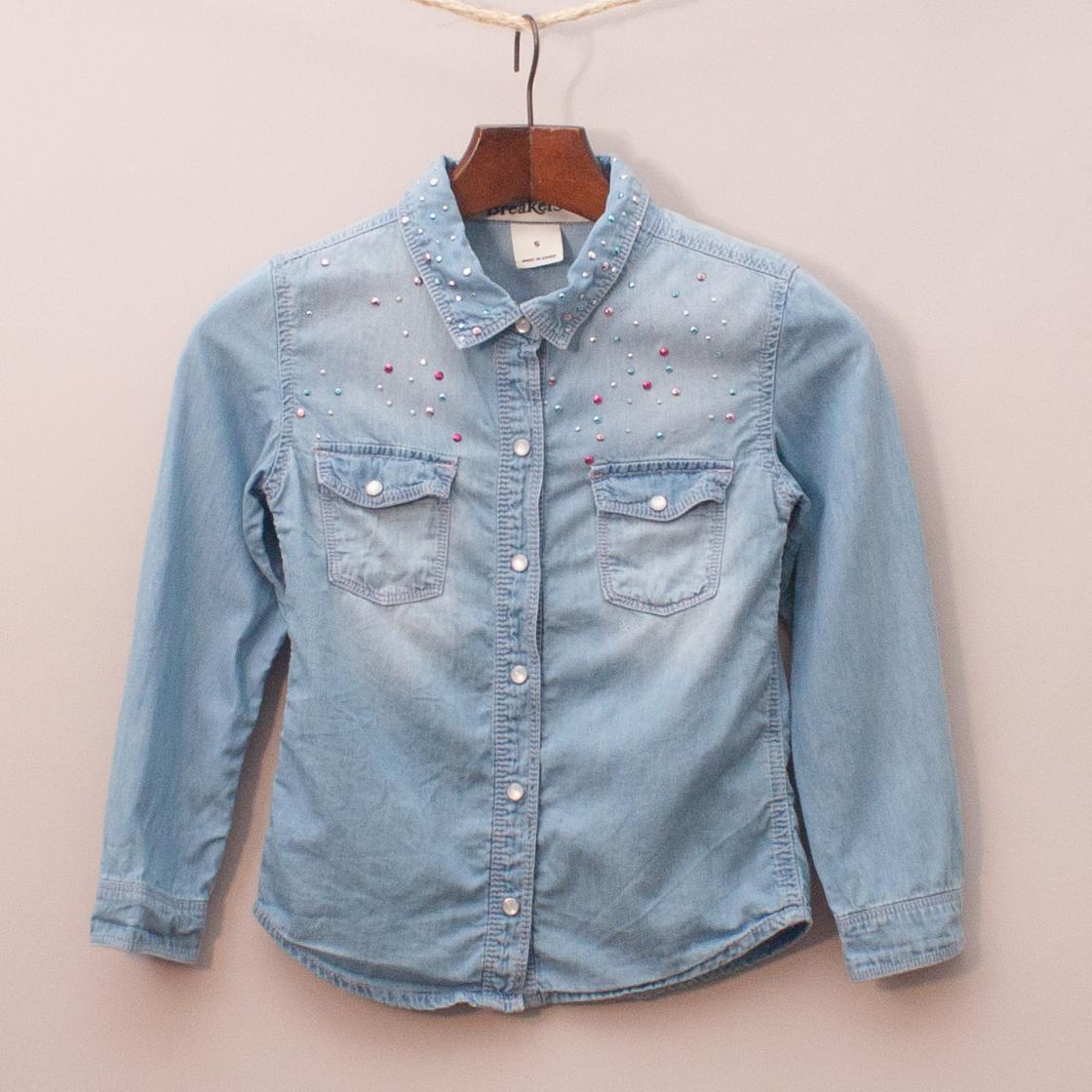 Breakers Embellished Chambray Shirt