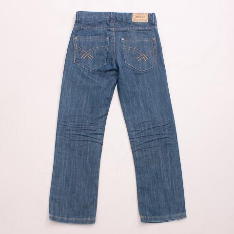 3Pommes Straight Leg Jeans