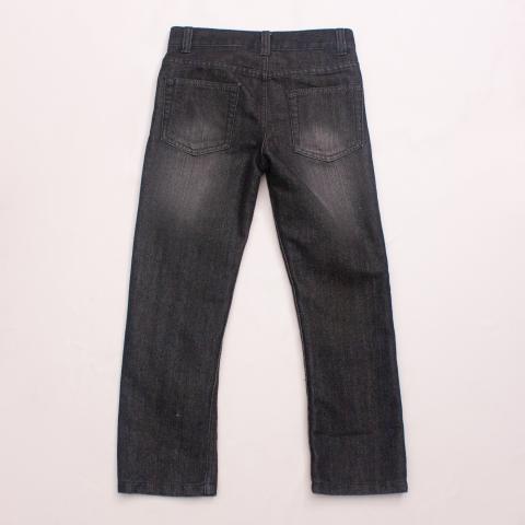 Emerson Distressed Black Jeans