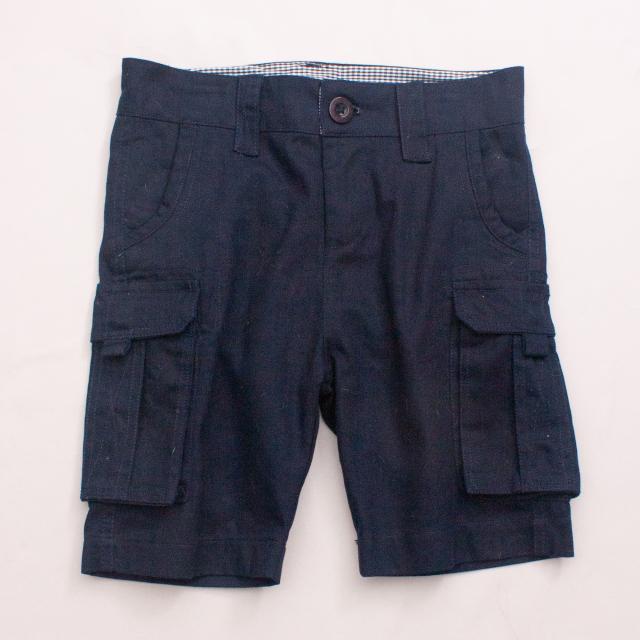 Rhubarb Navy Blue Shorts