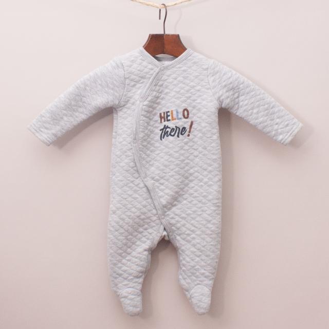 Bloomin' Baby Quilted Romper
