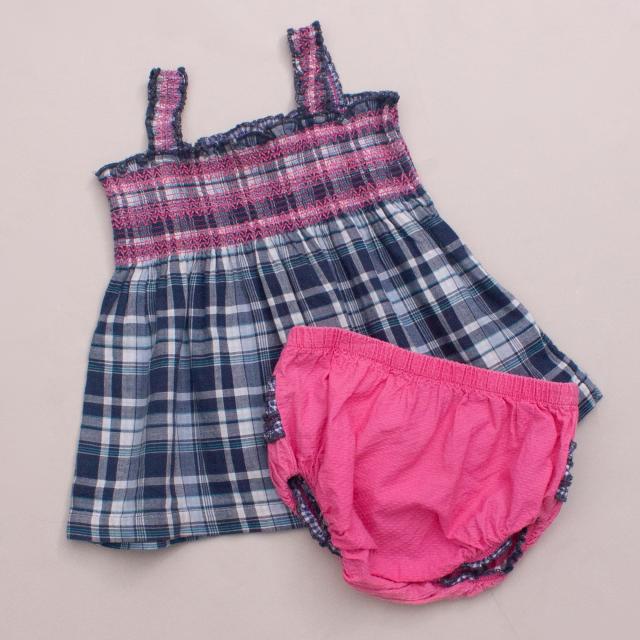 Lilly + Sid Ruffle Singlet Top & Bloomers