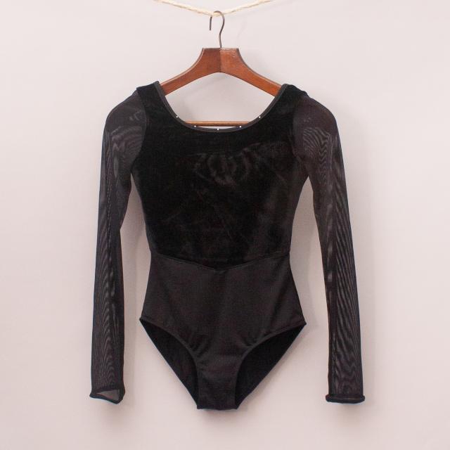 Mirella Velour Leotard