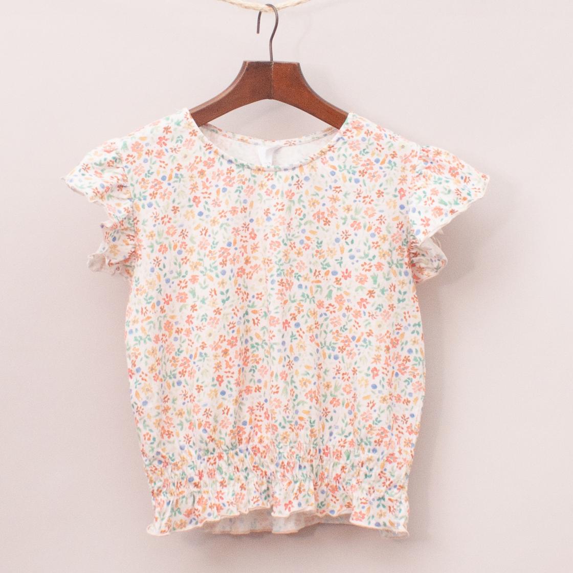 Zara Floral Top