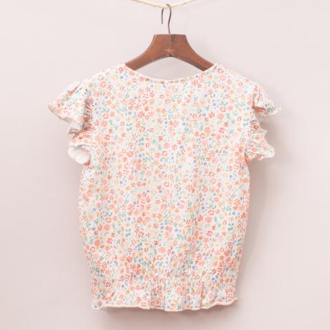 Zara Floral Top