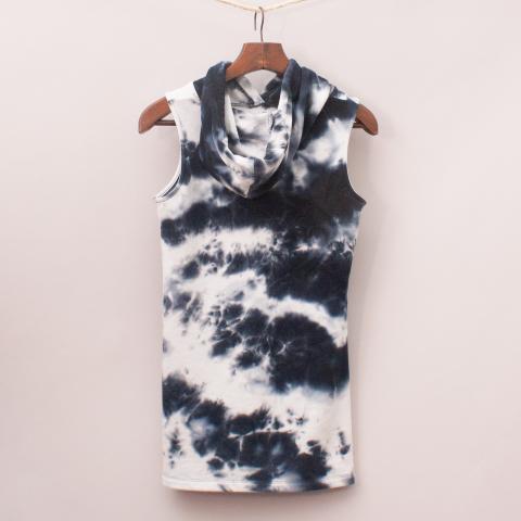 Bardot Tie-Dye Long Line Top