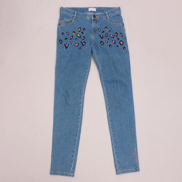 Marc Jacobs Embroidered Jeans