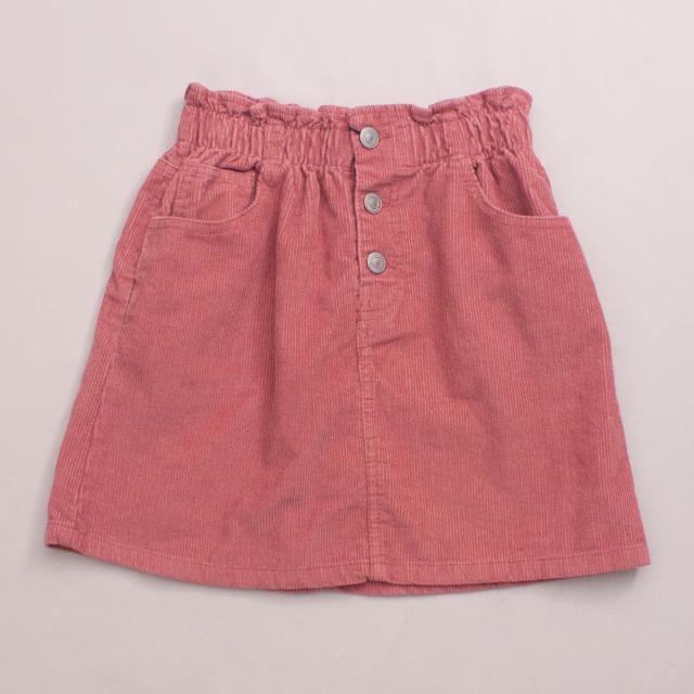Zara Corduroy Skirt "Brand New"