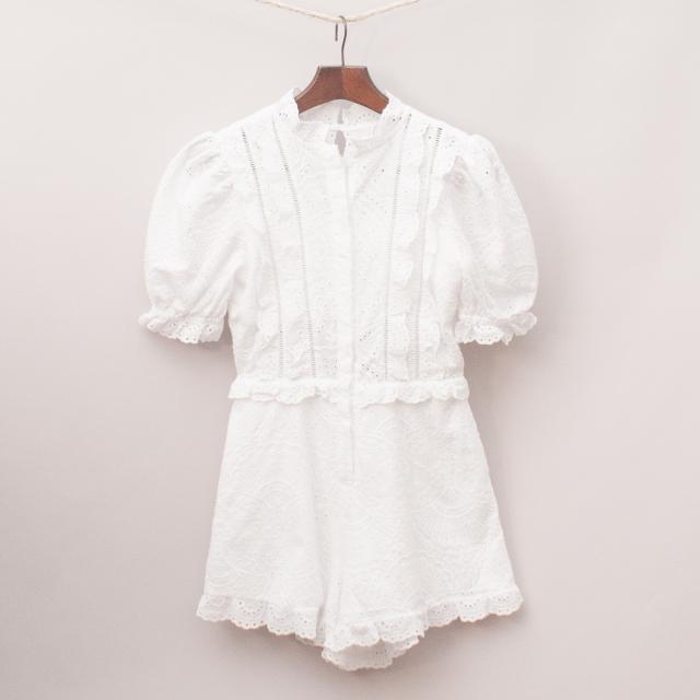 Marlo Broderie Anglaise Romper