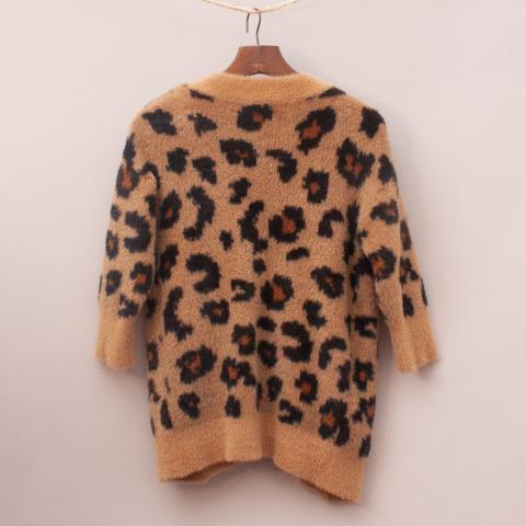 Zara Leopard Cardigan