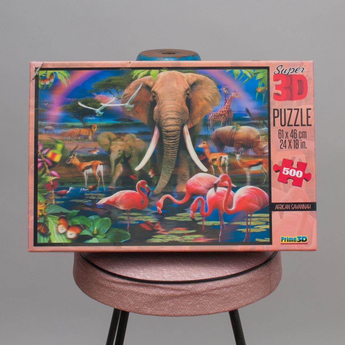 Super 3D Puzzle - African Savannah