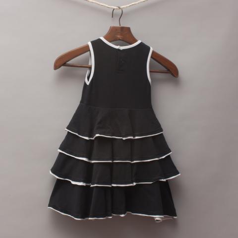 Rock Your Baby Black Ruffle Dress