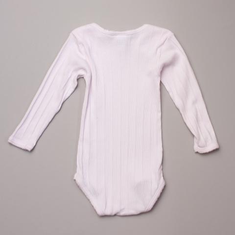 Petit Bateau Ribbed Romper