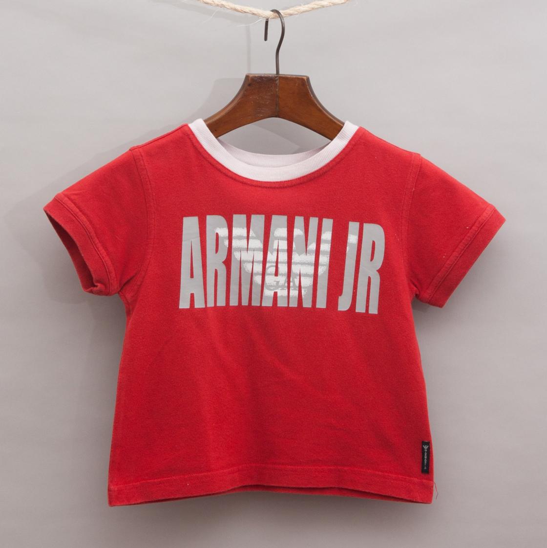 Armani Red T-Shirt