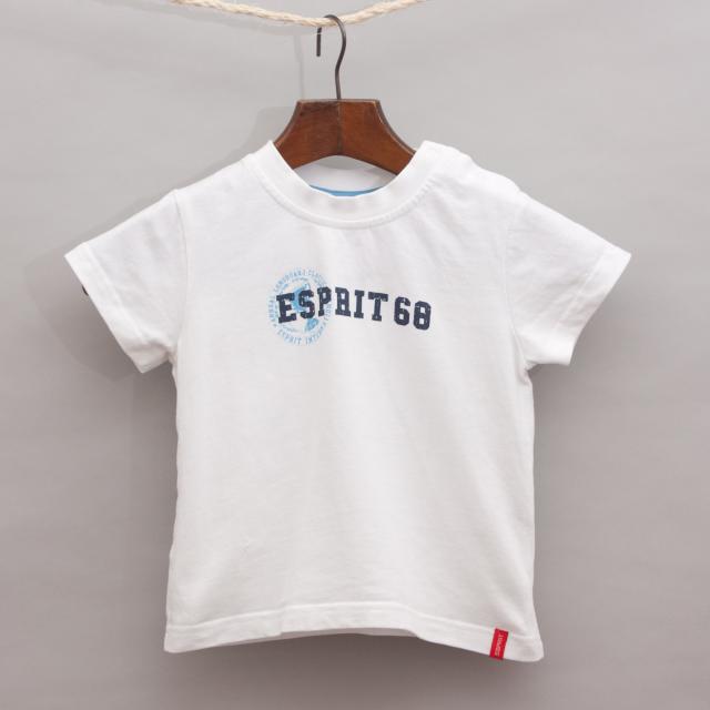 Esprit Plain White T-Shirt