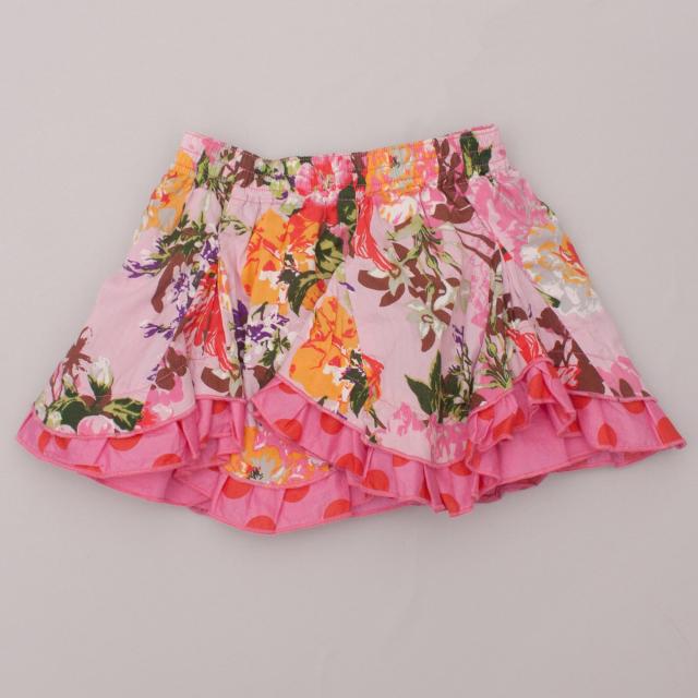 Catamini Floral Skirt