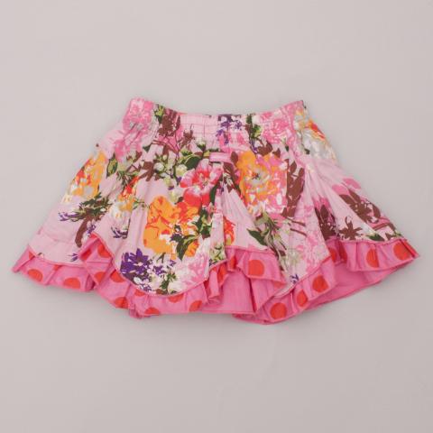 Catamini Floral Skirt