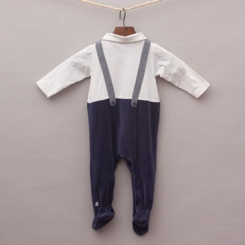 Bebe Suspender Romper