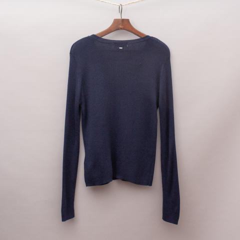 Indie Navy Blue Jumper