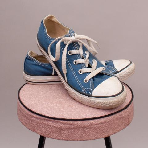 Converse Blue Lace Ups - EU 35