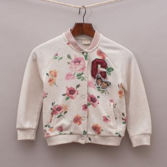 floral jumper zara