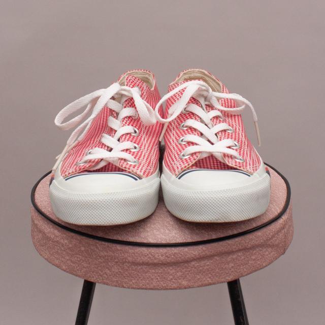 Pro Keds Gingham Low Rise Lace Ups - US 5