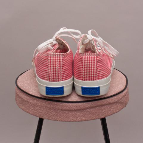 Pro Keds Gingham Low Rise Lace Ups - US 5