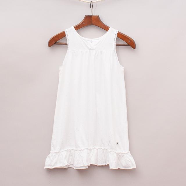 Petit Bateau White Dress