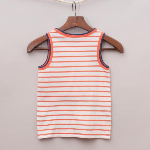 Country Road Striped Singlet