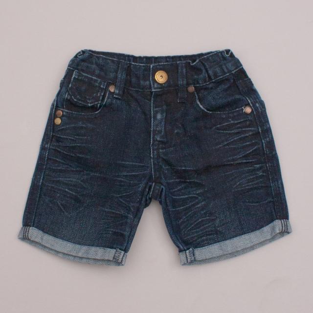 Little Rivet Denim Shorts