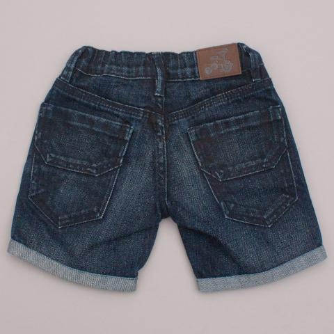 Little Rivet Denim Shorts