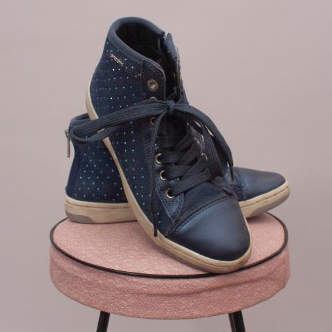 Geox Embellished Lace Ups - EU 33