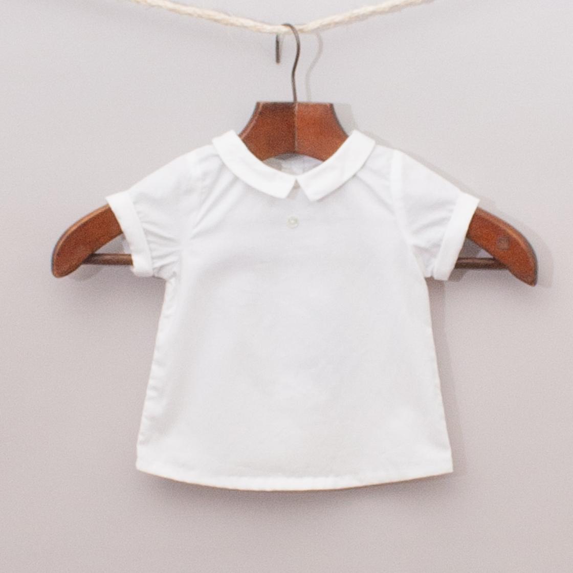 Jacadi White Collared Shirt "Brand New"