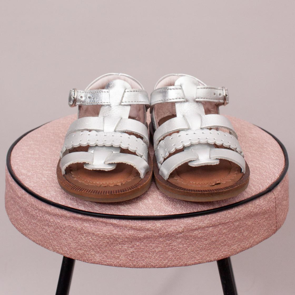 Jacadi Metallic Sandals - EU 21