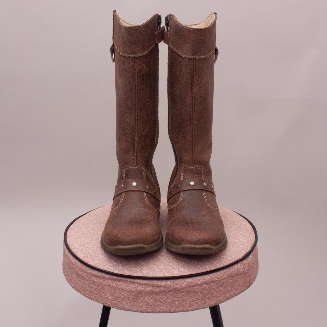 Balducci Tall Leather Boots - EU 24